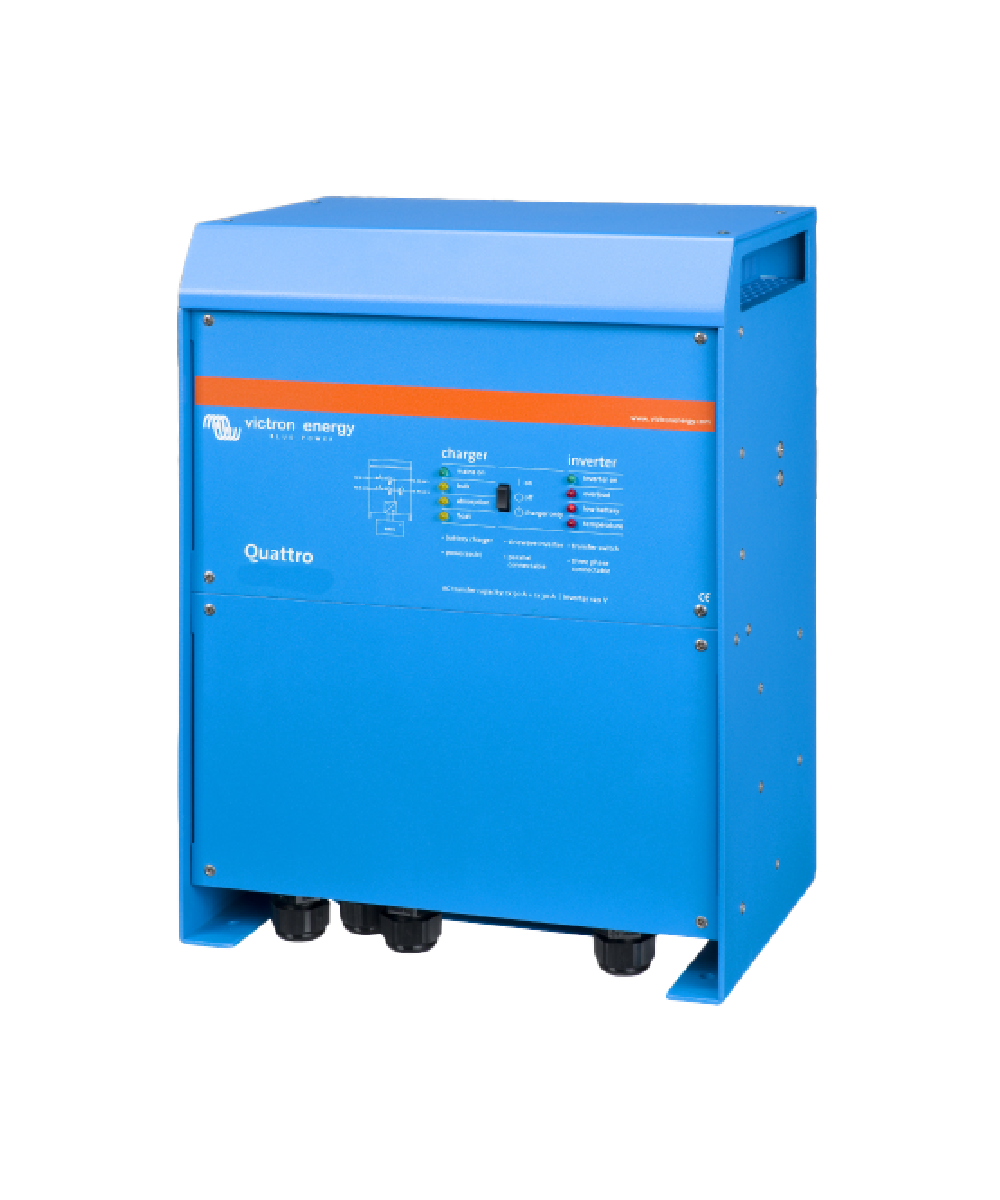 Inversor Cargador Aislado Monofásico 10kVA 48V Victron Quattro 48-10000-140-100-100 - Imagen 2