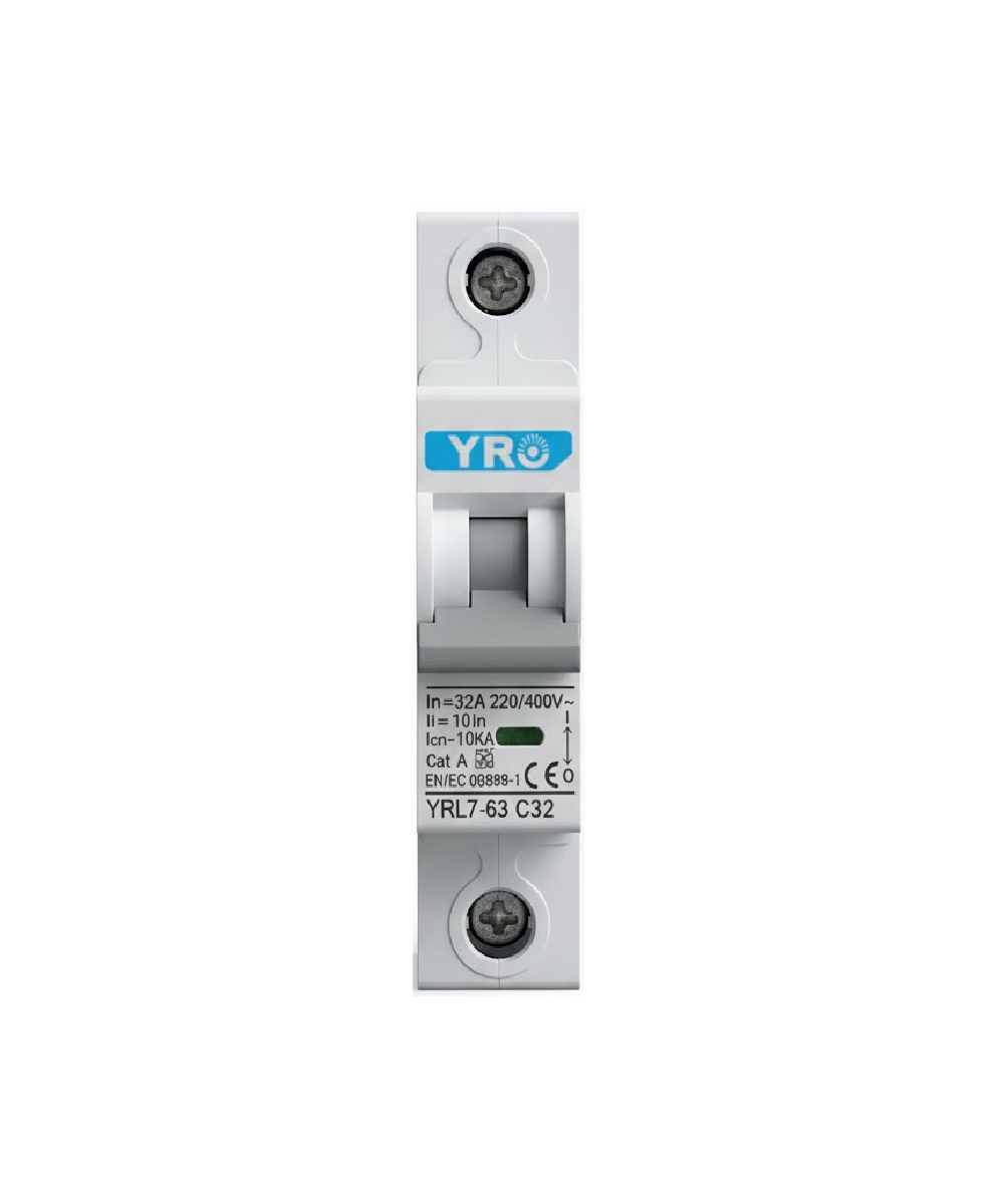 Interruptor Automático YRO YRL7-63 6kA Unipolar 80A 6kA 230/400V AC - Imagen 1