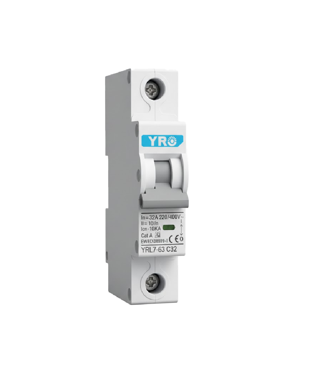Interruptor Automático YRO YRL7-63 6kA Unipolar 80A 6kA 230/400V AC - Imagen 2