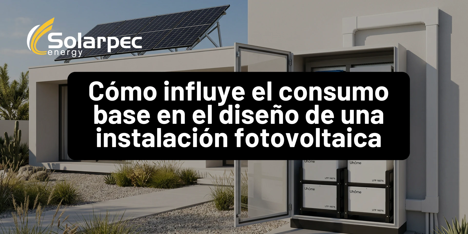 Cómo influye el consumo base en el diseño de una instalación fotovoltaica