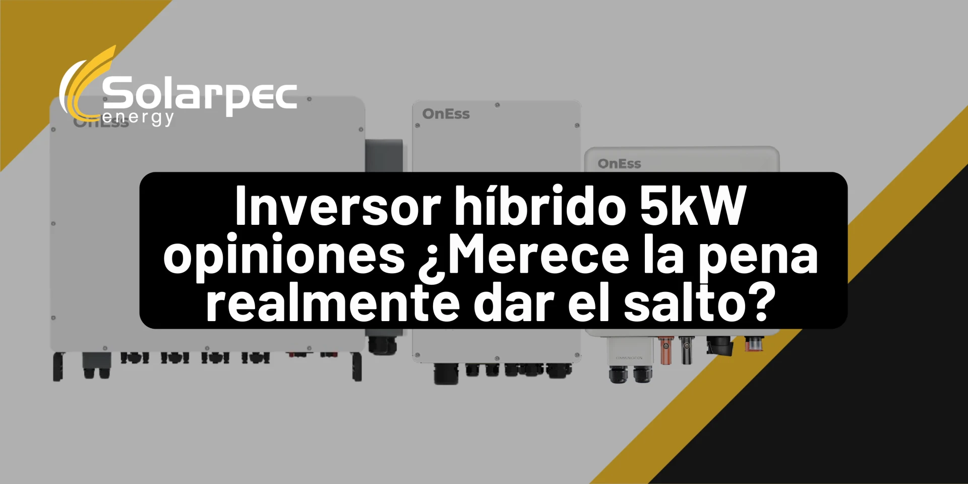 Inversor híbrido 5kW opiniones ¿Merece la pena realmente dar el salto?