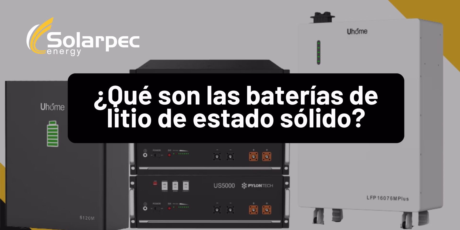 ¿Qué son las baterías de litio de estado sólido?