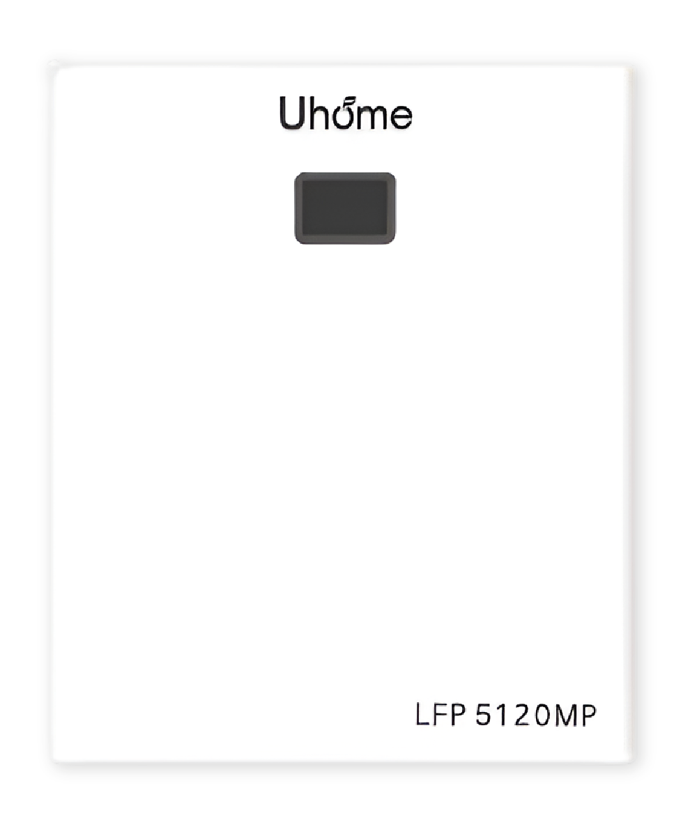 Batería de Litio 5kWh 48V Pared Uhome  LFP 5120MP