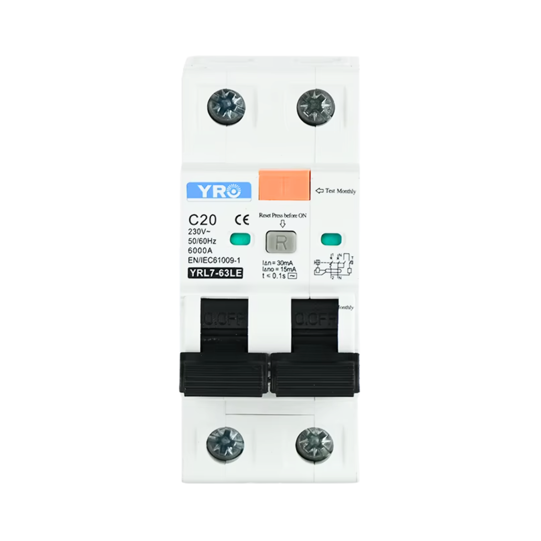 Diferencial YRO YRL7-63LE 2P 40A 230V 30mA Tipo A - Vista principal