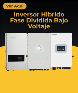  Inversor Hibrido Fase Dividida Bajo Voltaje